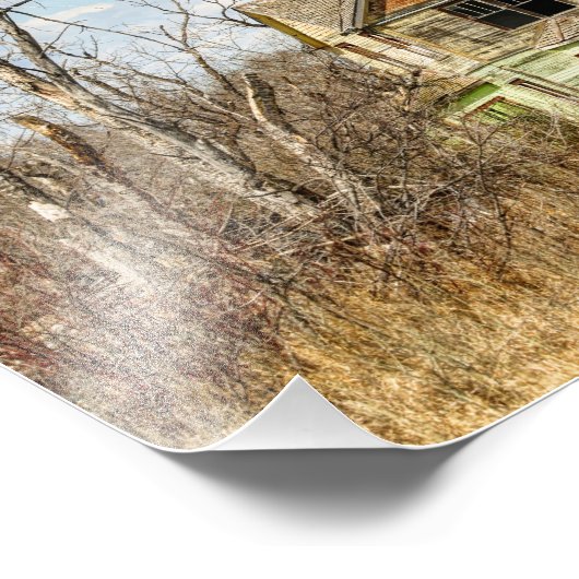 Impression Photo Saskatchewan abandonnée (Coin)