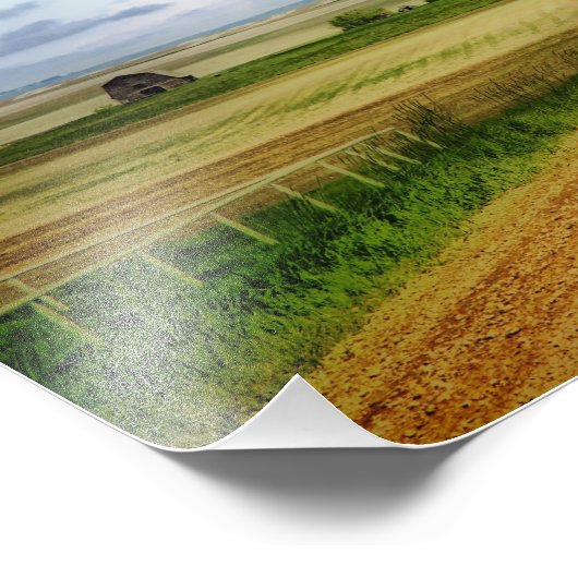 Impression Photo Saskatchewan Prairie Road (Coin)