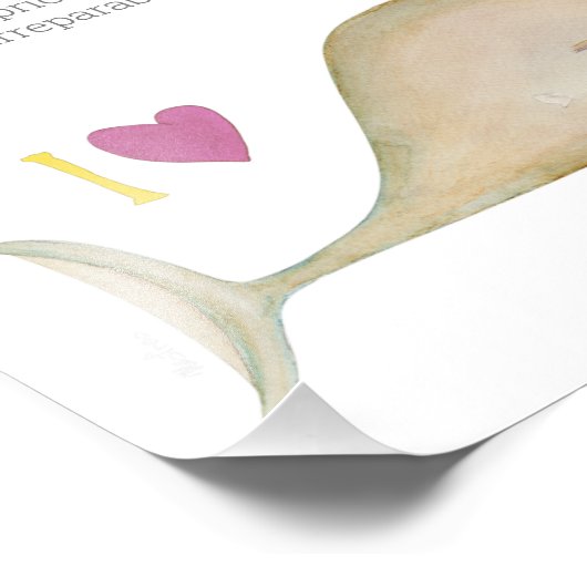 Impression Photo Save a whale, Save a planet (Coin)