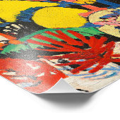 Impression Photo Sayen - Arbres, peinture colorée, (Coin)