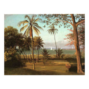 Impression Photo Scène de Floride, peinture d'art fin,