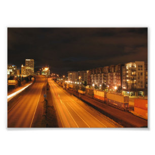 Impression Photo Scène de nuit de Tacoma