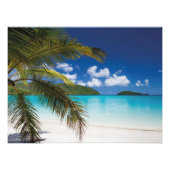 Impression Photo Scène De Plage Tropicale (Devant)