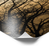 Impression Photo Scène de soleil nuageux (Coin)