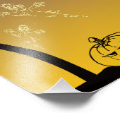 Impression Photo Scène Haunted Graveyard Halloween, Halloween (Coin)