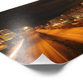 Impression Photo Scène nocturne de Tacoma (Coin)