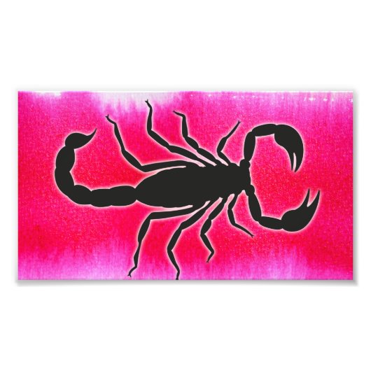 Impression Photo scorpio rose (Devant)