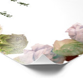 Impression Photo Scripture, Psaume 11, Green Gray Roses (Coin)