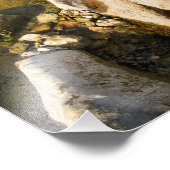 Impression Photo Sculpture Falls Barton Creek à Austin Texas 2 (Coin)