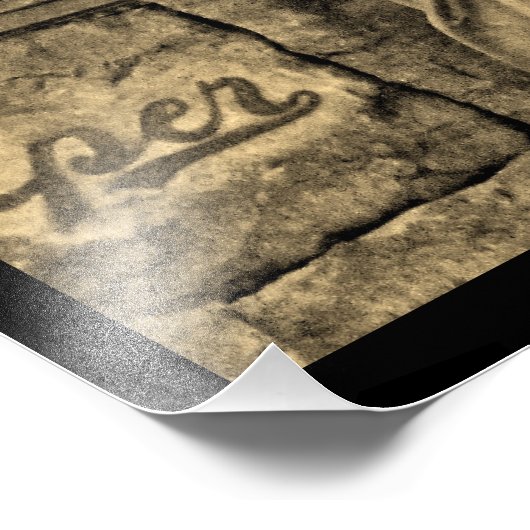 Impression Photo Sculpture réfléchie (Coin)