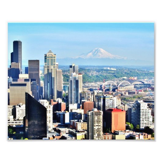 Impression Photo Seattle Skyline (Devant)