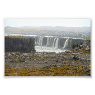 Impression Photo Selfoss, Cascade, Parc Jökulsárgljúfur, Islande