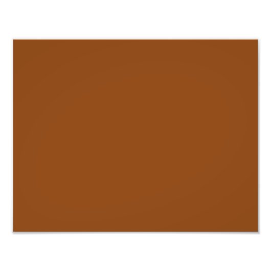 Impression Photo selle couleur brun (Devant)