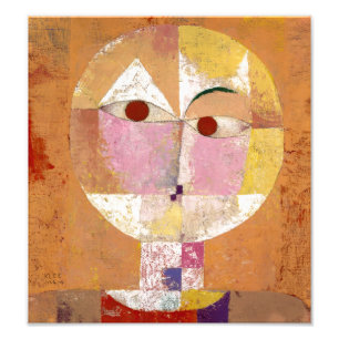 Impression Photo Senecio   Paul Klee  