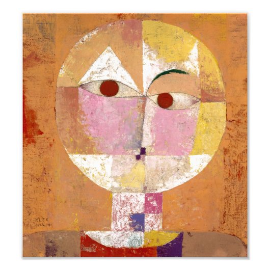 Impression Photo Senecio | Paul Klee | (Devant)