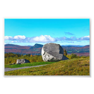 Impression Photo Sentinel Rock, Westmore, Vermont