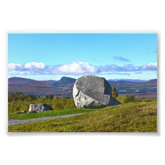 Impression Photo Sentinel Rock, Westmore, Vermont (Devant)