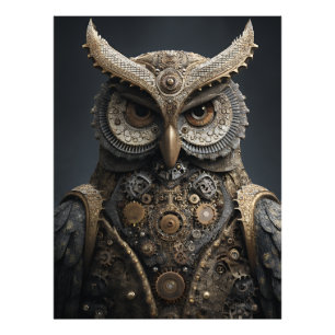 Impression Photo Sentinelle de cuivre Steampunk