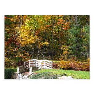 Impression Photo Sept Sources Pont D'Automne I Paysage D'Automne