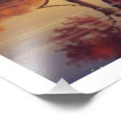 Impression Photo Serene Autumn Lake Wall Art - Nature Inspiré (Coin)