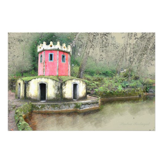 Impression Photo Serene - Sintra Portugal (Devant)