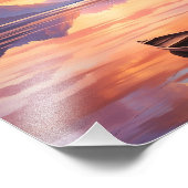Impression Photo Serene Sunset Canoe Ride (Coin)
