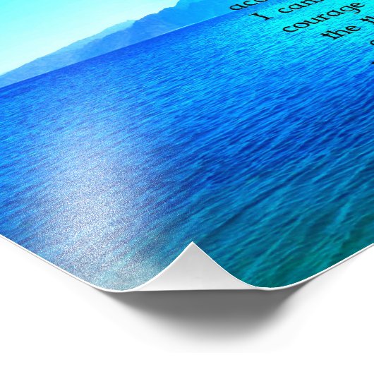 Impression Photo Serenity Prayer (Coin)