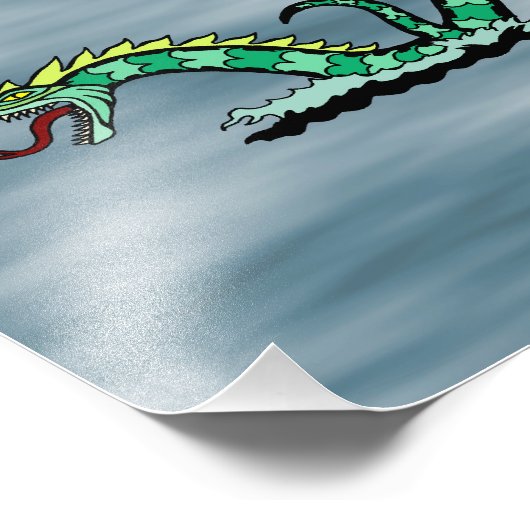 Impression Photo Serpent marin (Coin)