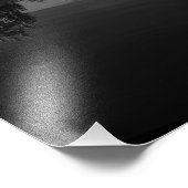 Impression Photo Serpentine Cove noir et blanc (Coin)