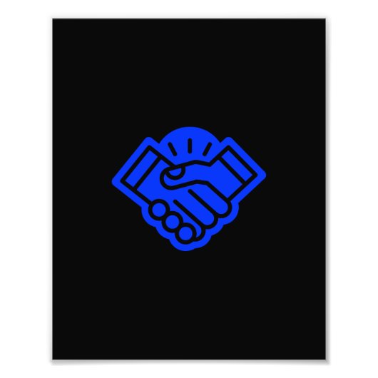 Impression Photo Serrer la main (Devant)