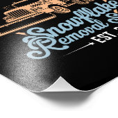 Impression Photo Service de suppression des flocs de neige de Trump (Coin)