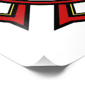 Impression Photo Service d'incendie AJOUTER LE NOM Pompier Insigne  (Coin)