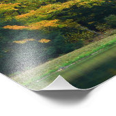 Impression Photo Seven Springs Fall Bridge II Autumn Paysage (Coin)