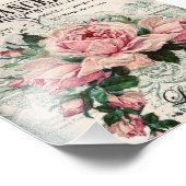 Impression Photo shabby chic, découpage, victorien, français chic, (Coin)