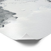 Impression Photo Shackleton Ice Shelf, Antarctique (Coin)