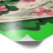 Impression Photo Shamrock Fleur Leprechaun Casquette Partition Musi (Coin)