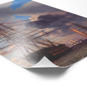 Impression Photo Ship and a Frigate at Anchor  (Coin)