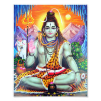 Shiva Print (8 po x 10 po) - Version 4