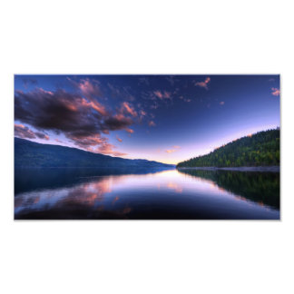Impression Photo Shuswap Lake (Colombie-Britannique)