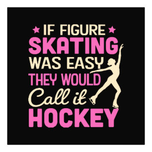 Impression Photo Si Le Patinage Artistique Était, On L'Appelerait H