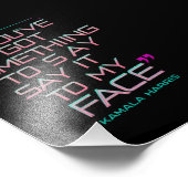 Impression Photo Si vous avez quelque chose à dire à mon visage (Coin)