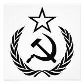 Impression Photo Sickle And Hammer, USSR, CCCP, Communism (Devant)