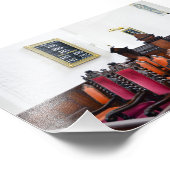 Impression Photo Siège royal à la cathédrale d'Aarhus, Danemark (Coin)