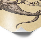 Impression Photo Sigils d'alchimie du soufre et du mercure (Coin)