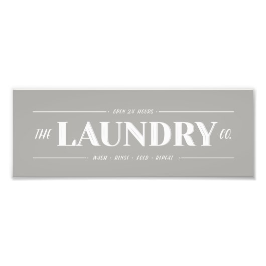 Impression Photo SIGNE DE LA COMPAGNIE DE Lessive (Devant)