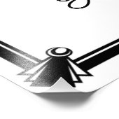 Impression Photo signe de la fête de remise des diplômes (Coin)