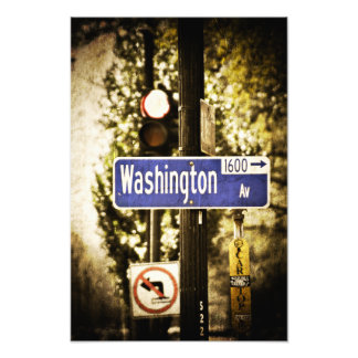 Impression Photo Signes de rue de l'avenue St Charles