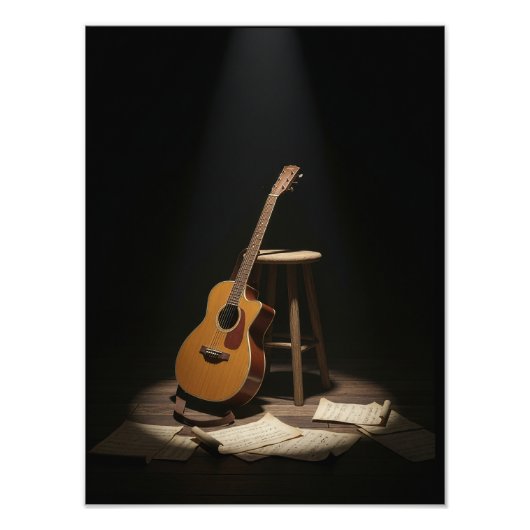 Impression Photo Silence de la musique (Devant)