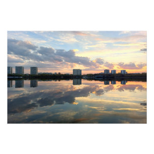 Impression Photo Silence Doré — Reflet Urbain