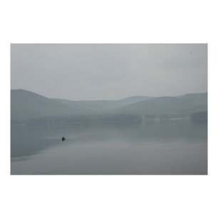 Impression Photo Silence minimale du lac